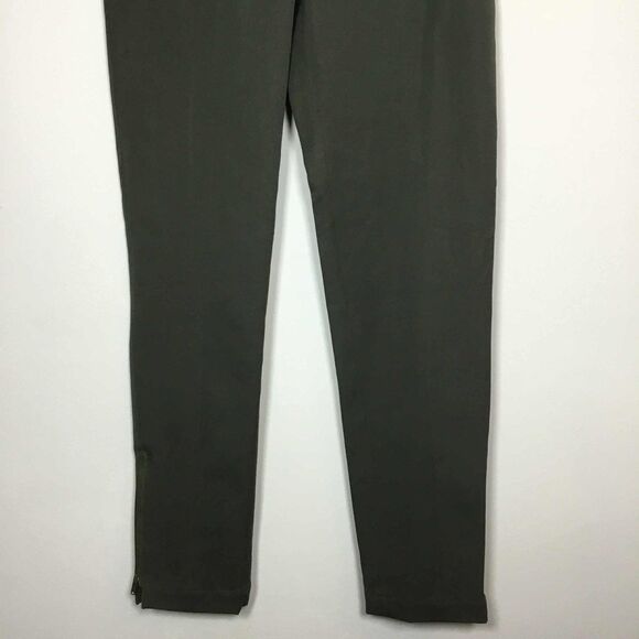Peace of Cloth Military Brown Gorpcore Utility Side Zip Straight Leg Pants Sz 0 - Picture 5 of 8
